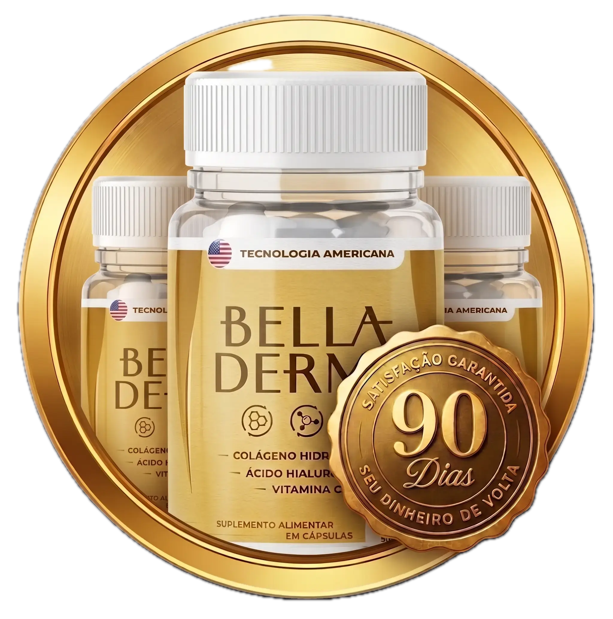 Garantia Incondicional 90 Dias Bella Derme